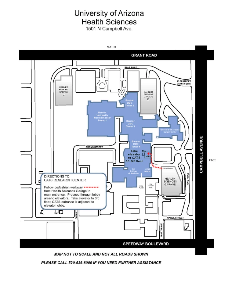 UAHS CATS Directions